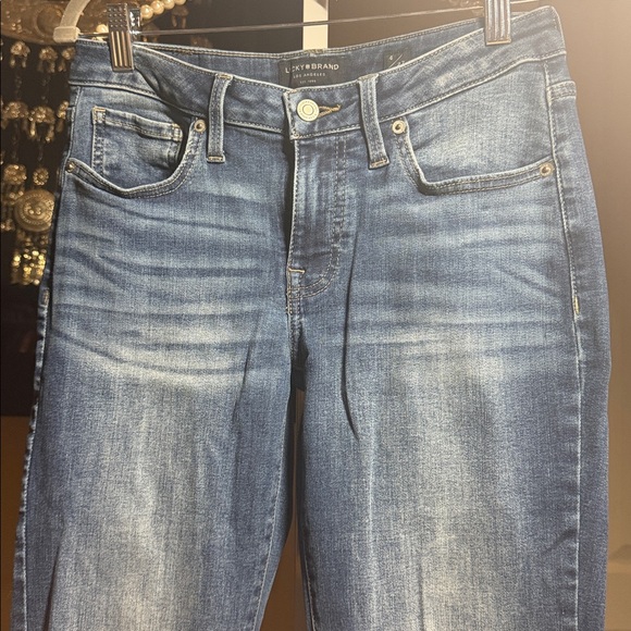 Lucky Brand Blue Flare Jeans - Picture 2 of 6